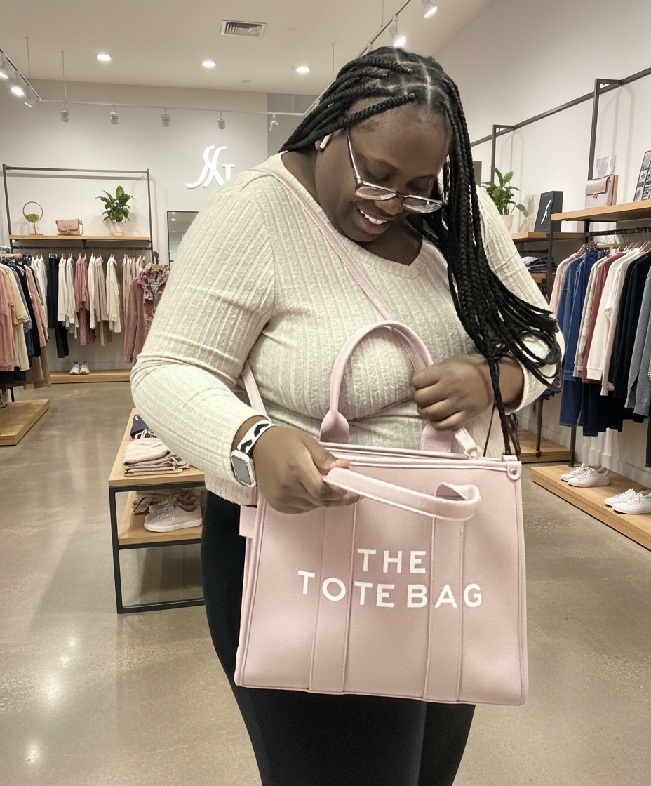 Toting The Tote Bags